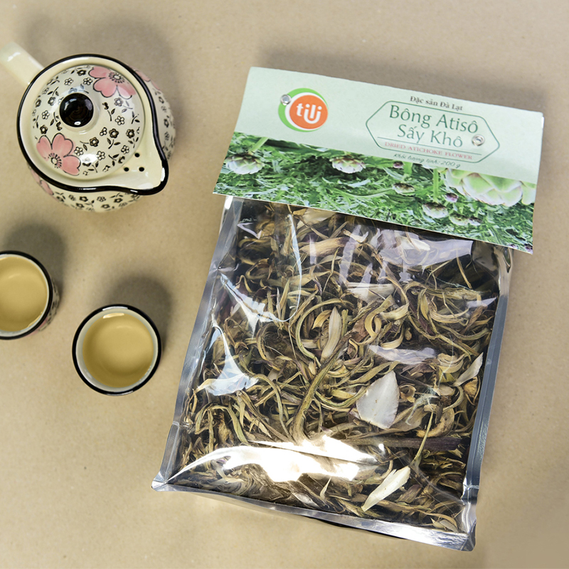 B&ocirc;ng Atiso sấy kh&ocirc; Tili 200gr