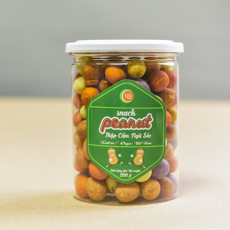 Đậu phộng thập cẩm ngũ sắc Tili 200gr