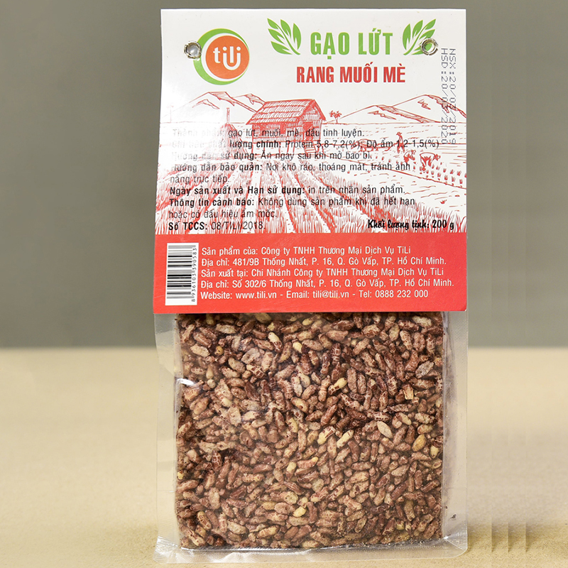 Gạo lứt sấy Tili 200gr