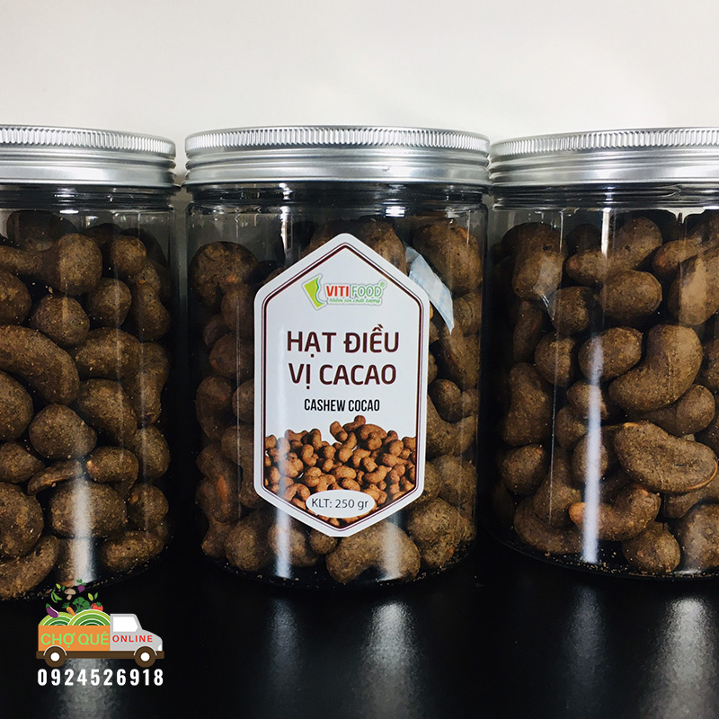 Hạt điều vị Cacao Vitifood 250g
