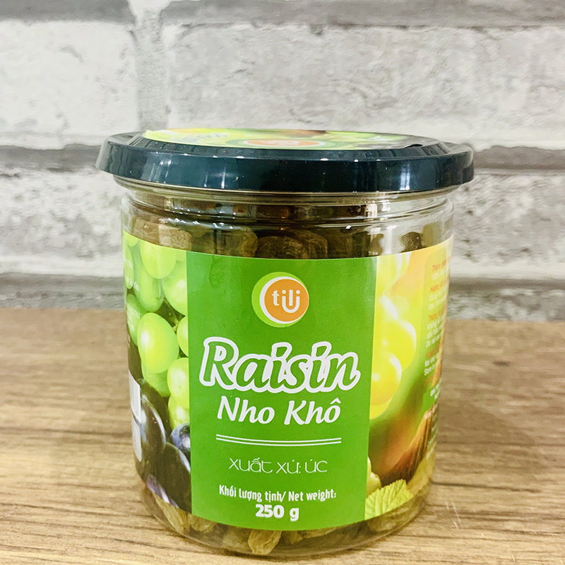 Nho kh&ocirc; Raisins Tili 250gr