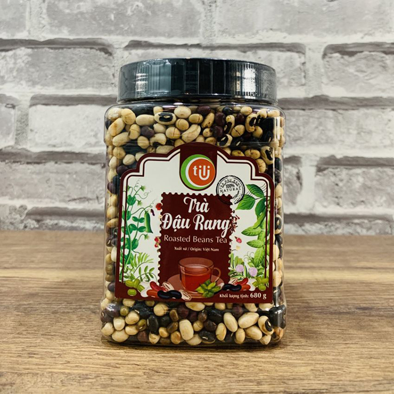 Tr&agrave; hạt đậu rang Tili 680gr